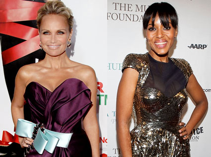 Kristin Chenoweth, Kerry Washington Kristin Chenoweth, Kerry Washington